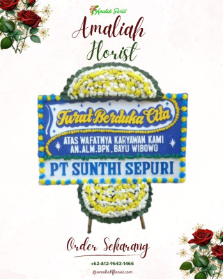 Papan Bunga Duka di Bolaang Mongondowselatan