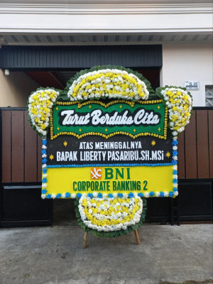 Papan Bunga Duka di Bolaang Mongondowselatan