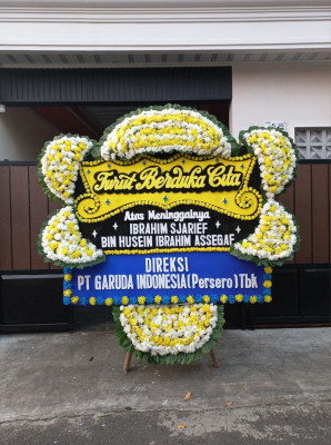 Papan Bunga Duka di Bolaang Mongondowselatan