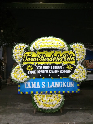 Papan Bunga Duka di Bolaang Mongondowselatan