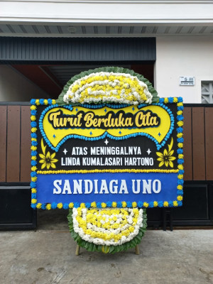 Papan Bunga Duka di Bolaang Mongondowselatan
